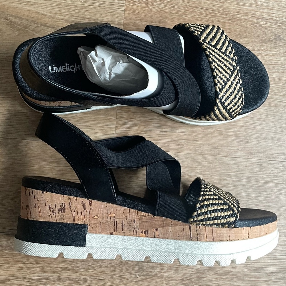 LimeLight Platform Sandal Size 9 NWT